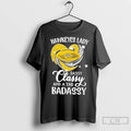 Premium Iowa Hawkeyes Lady Sassy Classy And A Tad Badassy Diamond Heart