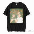 Premium Islam Makhachev And Khabib Nurmagomedov Middle Finger Ufc Photo Vintage Unisex , , , Long Sleeve Tee