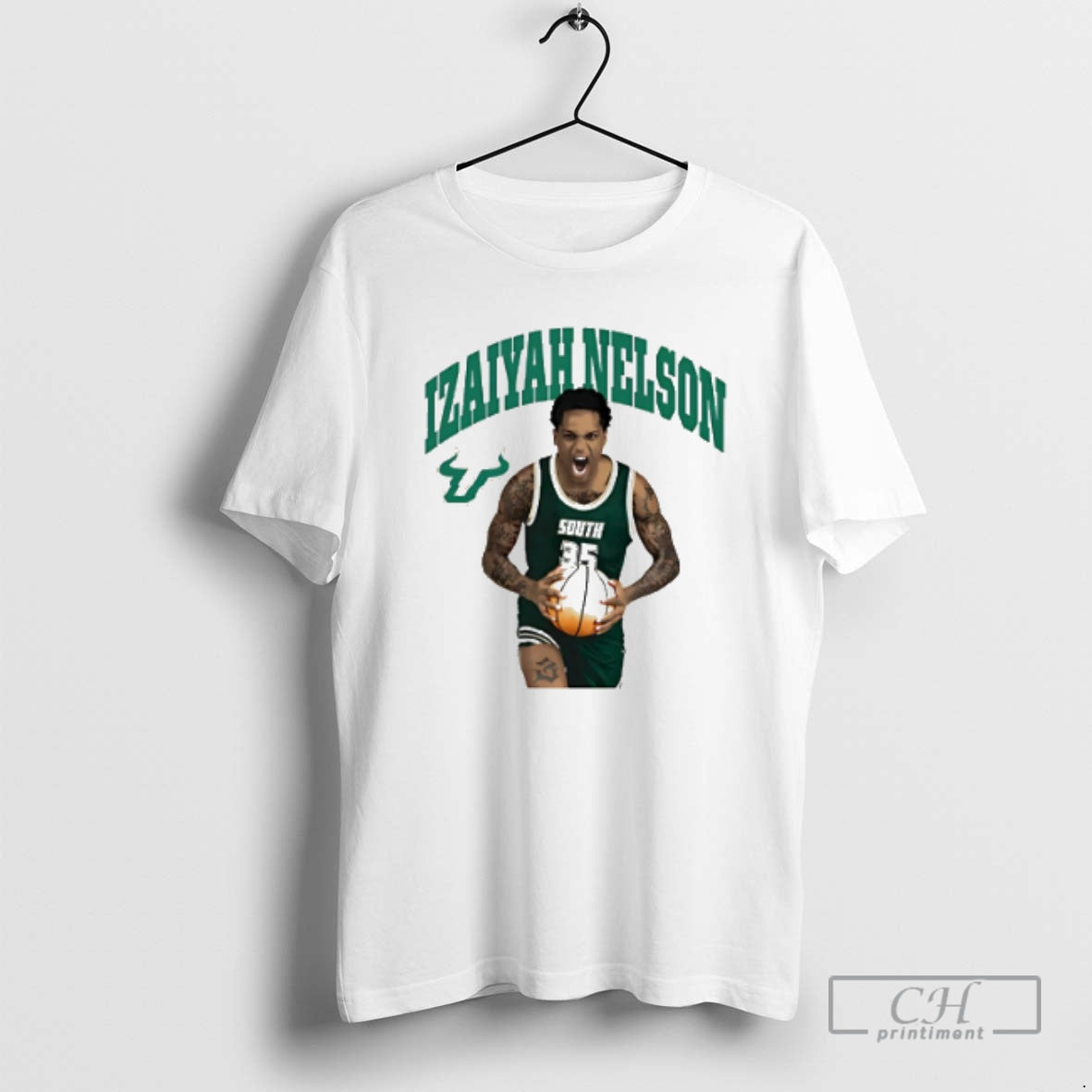 Premium Izaiyah Nelson South Florida Bulls Basketball Player Name Shirt Sweater