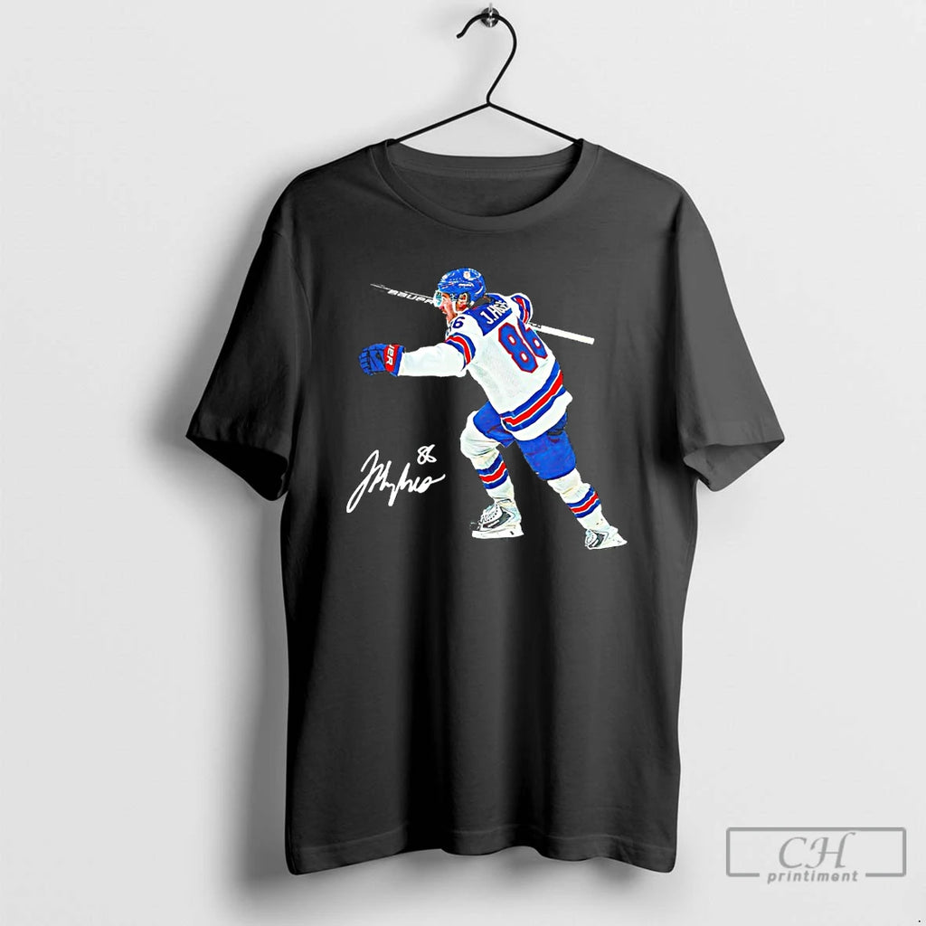 Premium Jack Hughes Hockey Team Usa Overtime Signature