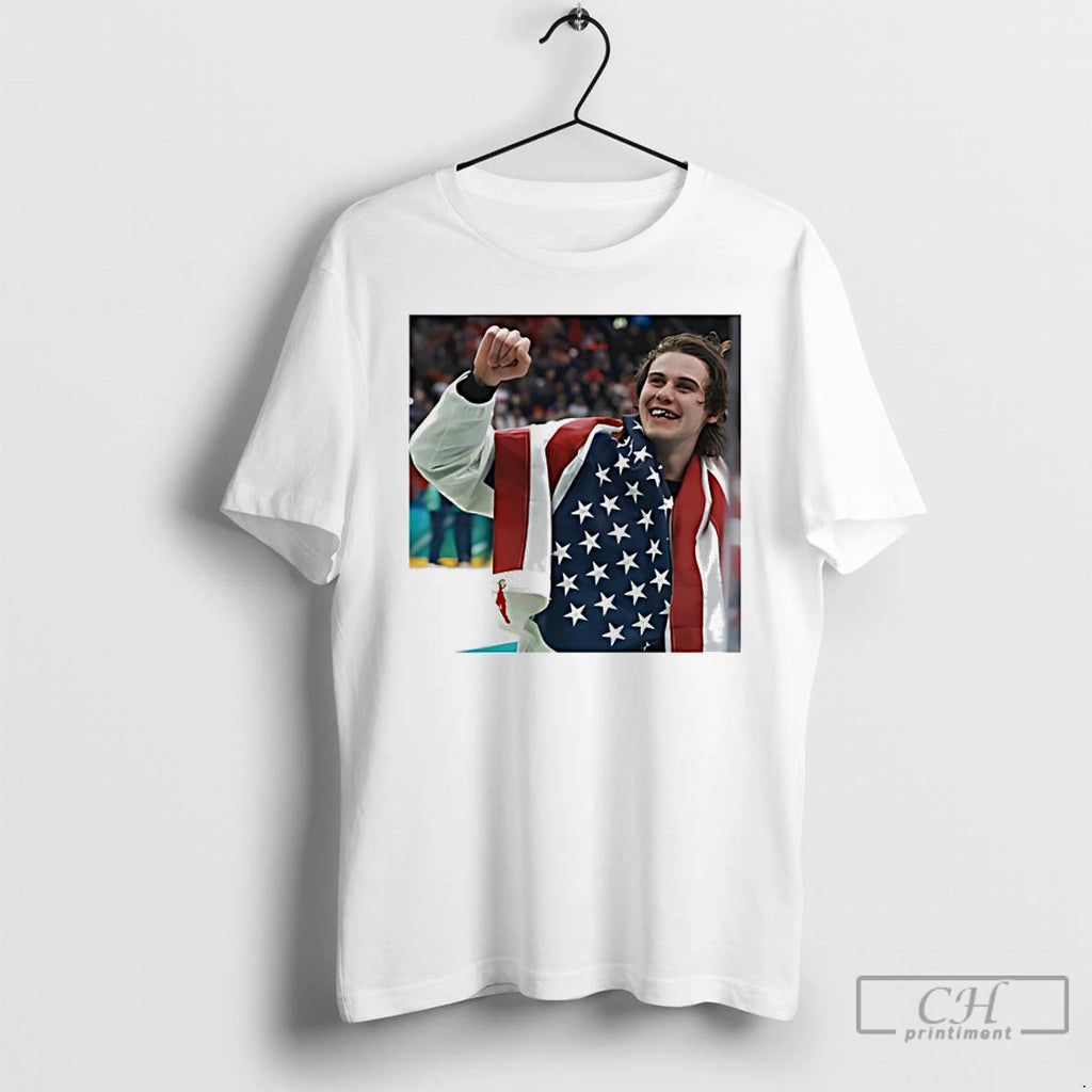 Premium Jack Hughes Ot Winner Usa Hockey Glory
