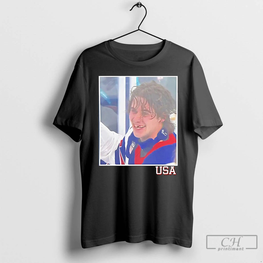 Premium Jack Hughes Ot Winner Usa Photo