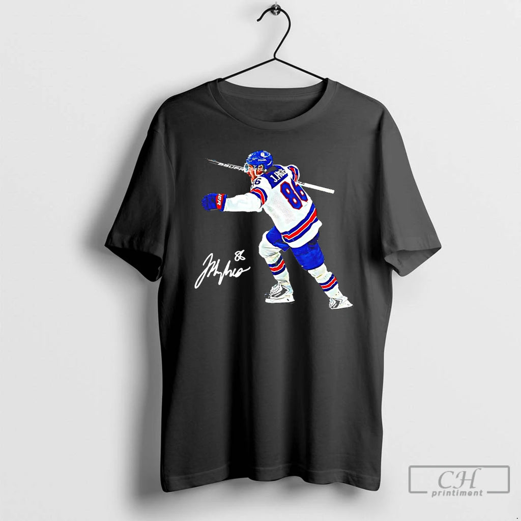 Premium Jack Hughes Overtime Signature