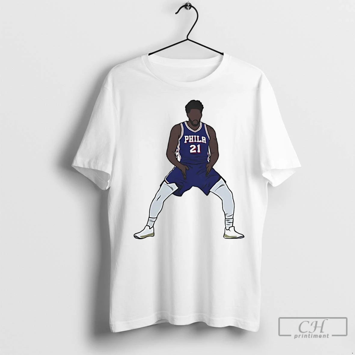 Premium Joel Embiid Thrust Celebration
