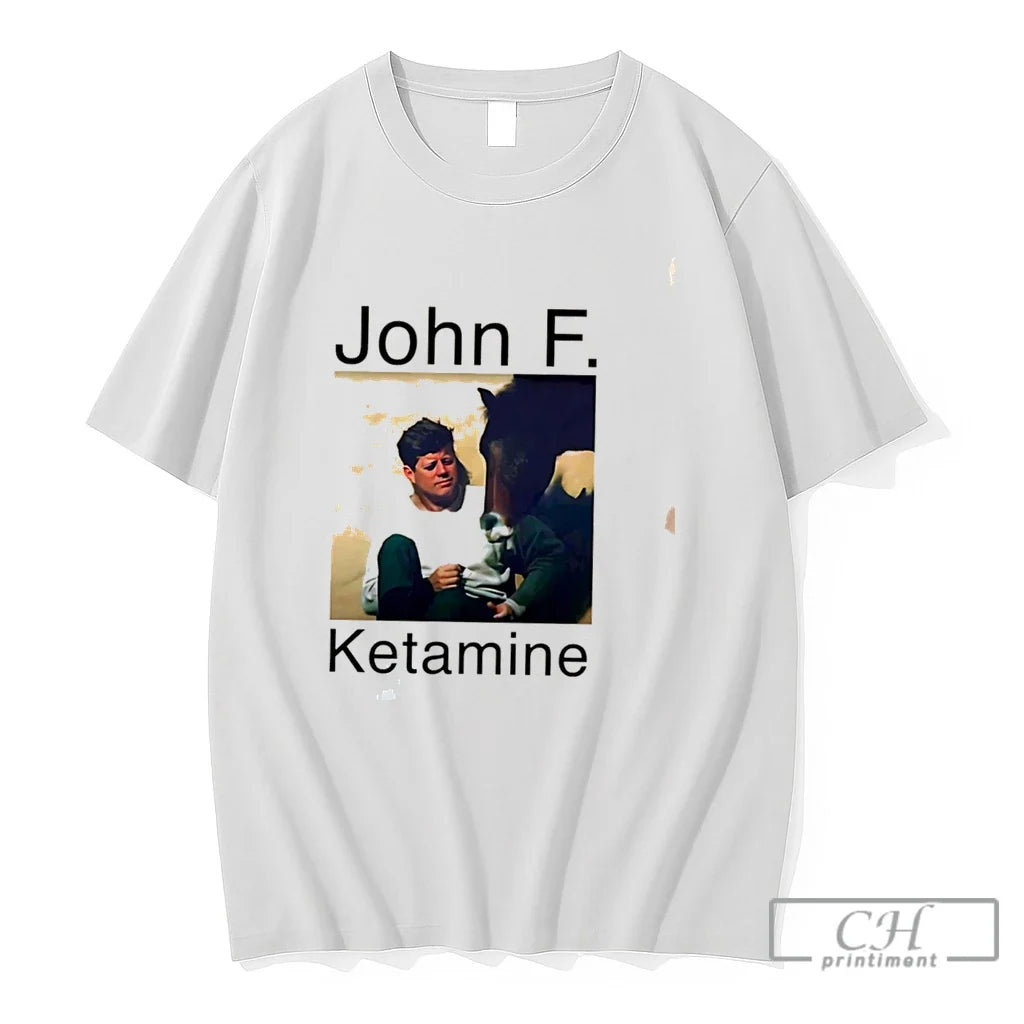 Premium John F Ketamine Tee Unisex , , , Long Sleeve Tee