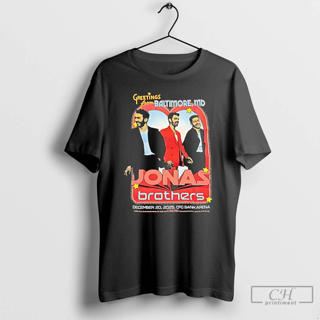 Premium Jonas Brothers Greetings From Your Hometown Baltimore Md Show