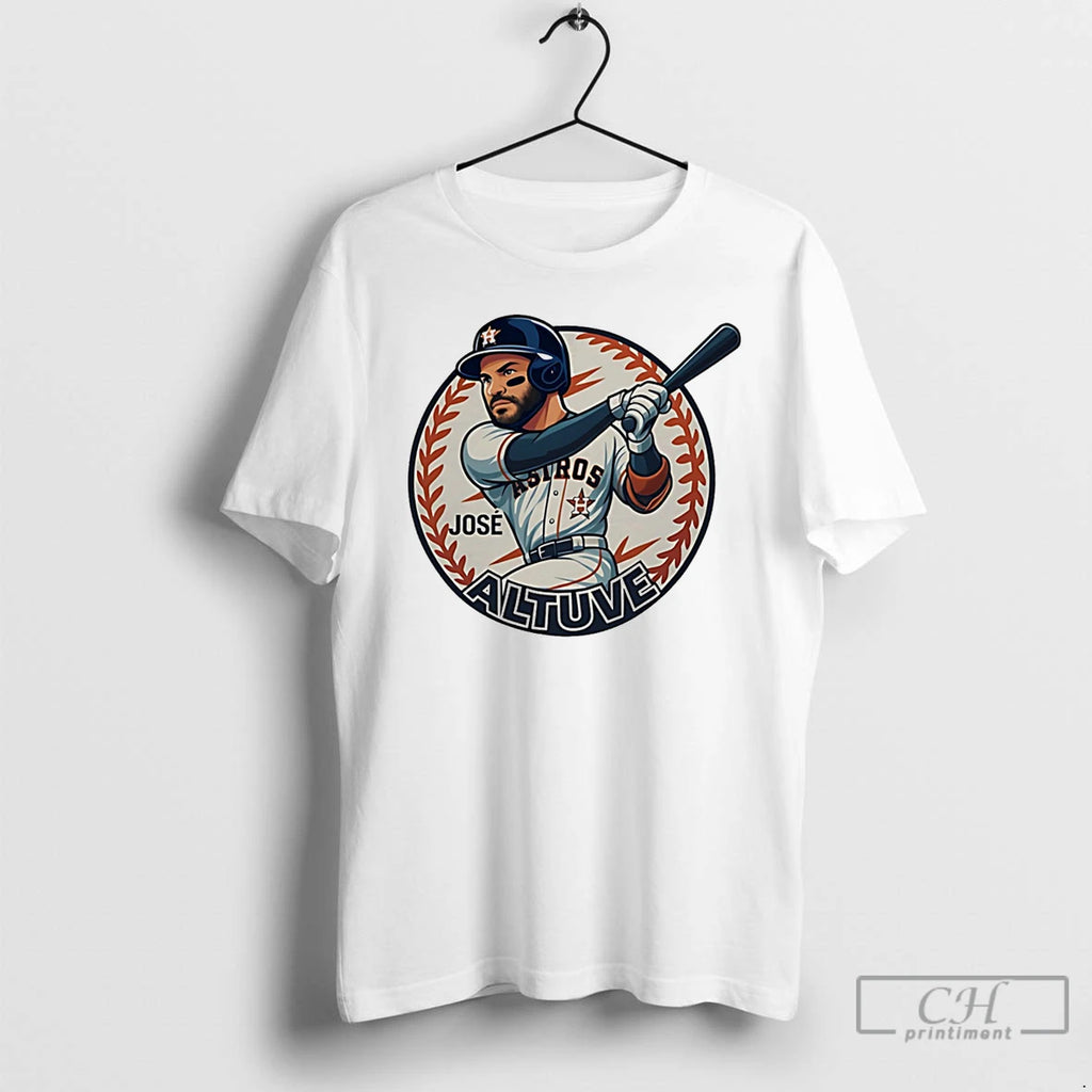 Premium Jose Altuve Houston Astros Legend Caricature