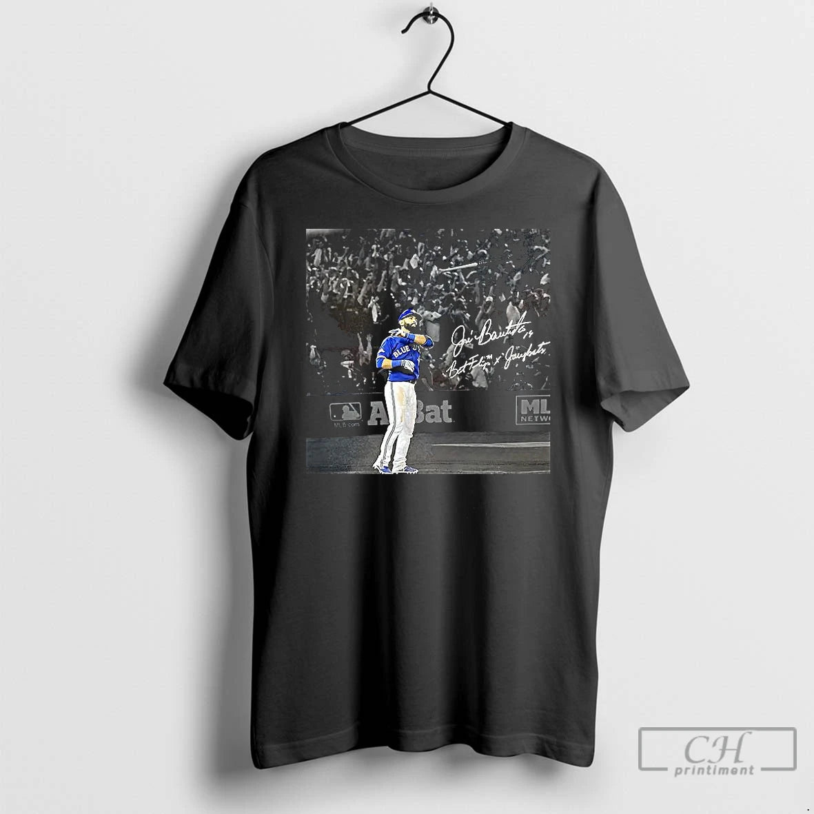 Premium Jose Bautista Los Angeles Dodegers The Bat Flip Signature