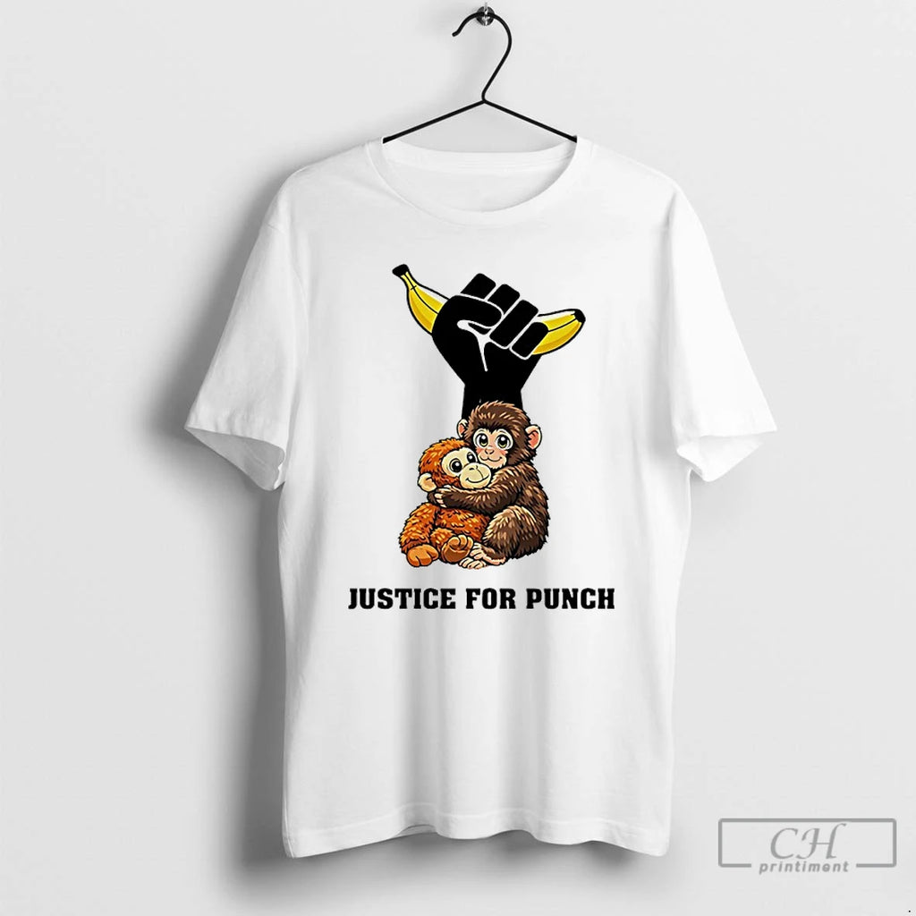 Premium Justice For Punch Love Monkey