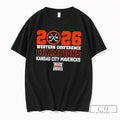 Premium Kansas City Mavericks 2026 Western Conference Champions Tee Unisex , , , Long Sleeve Tee
