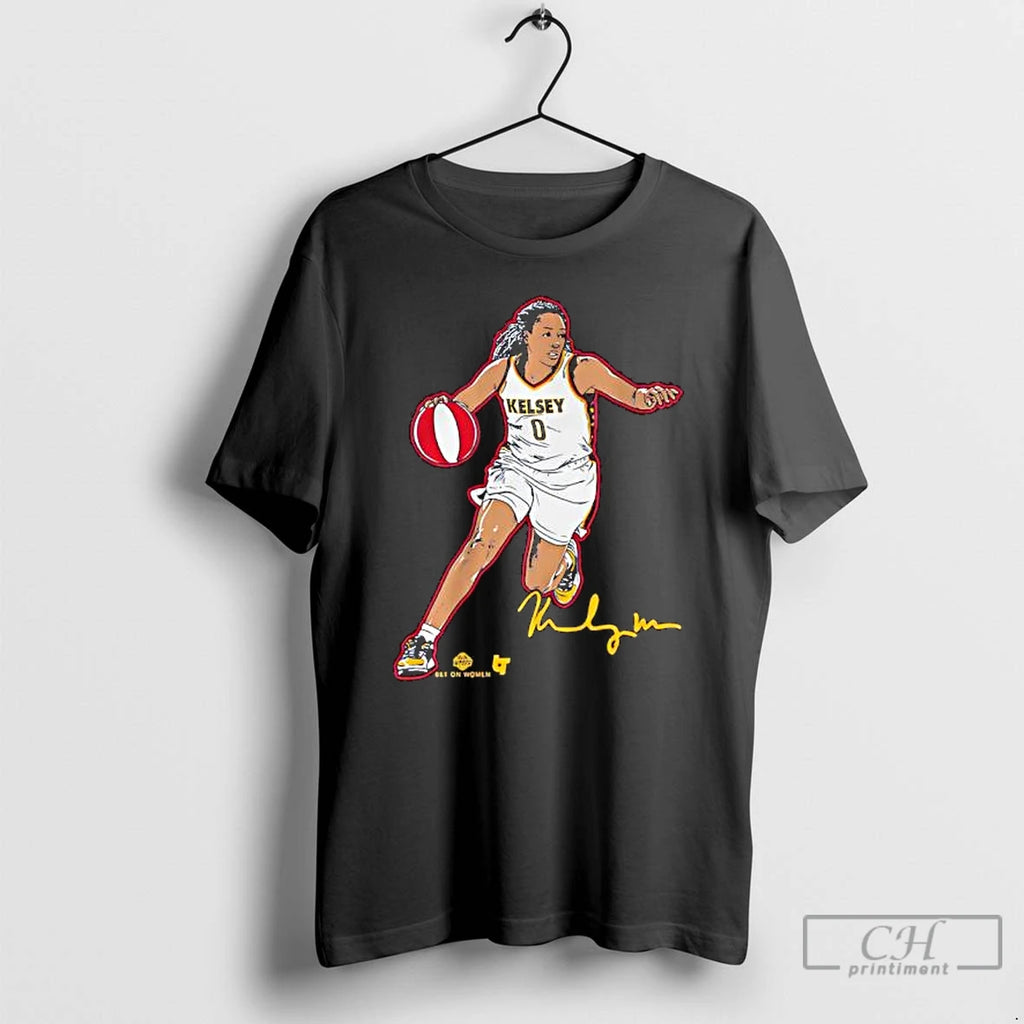 Premium Kelsey Mitchell Superstar Pose Indiana Signature