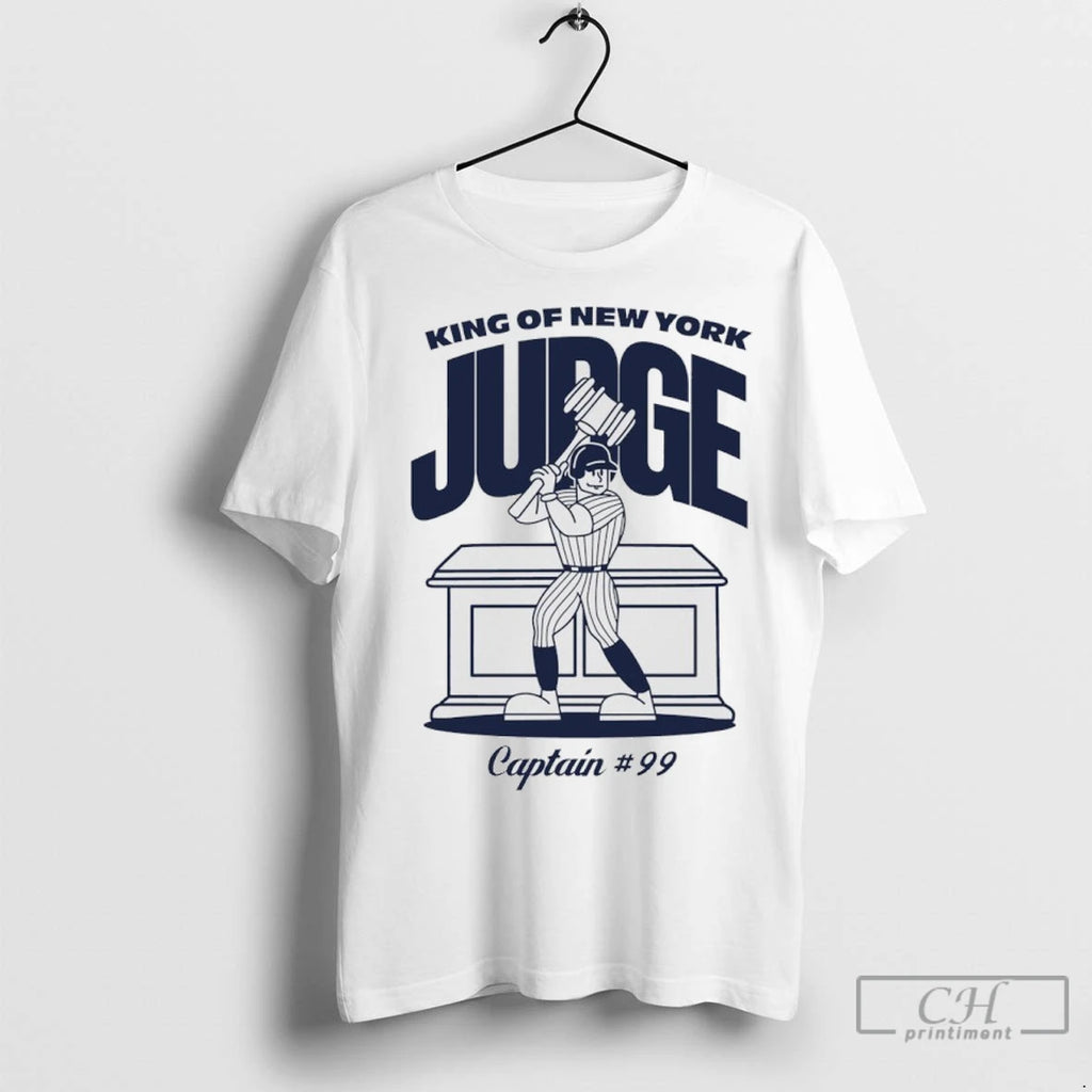 Premium King Of New York Aaron Judge Captain 99 Superstar Cartoon