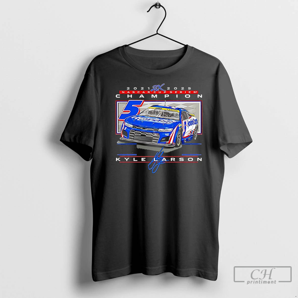 Premium Kyle Larson 2 Time Nascar Cup Series Champions 2025