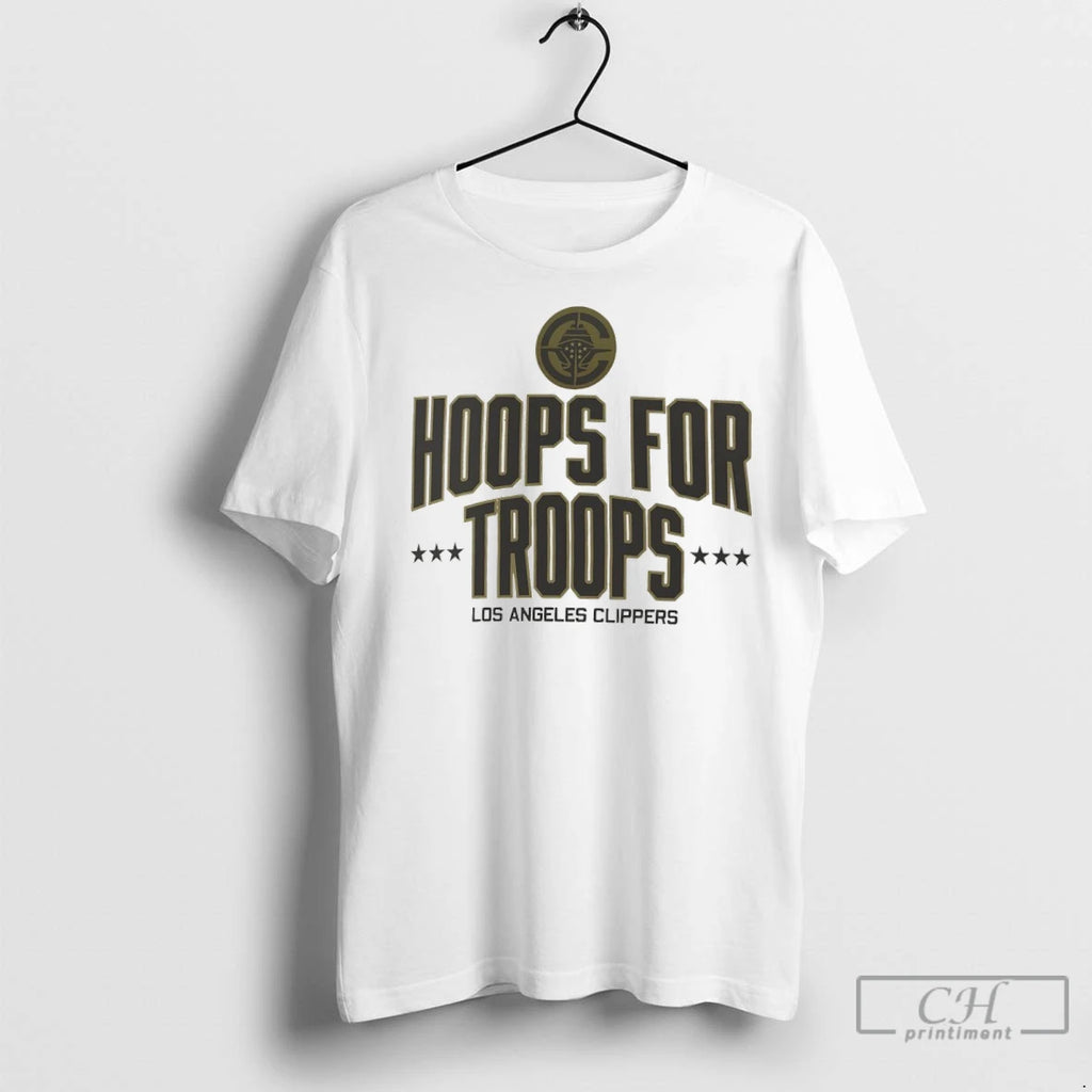 Premium La Clippers Hoops For Troops
