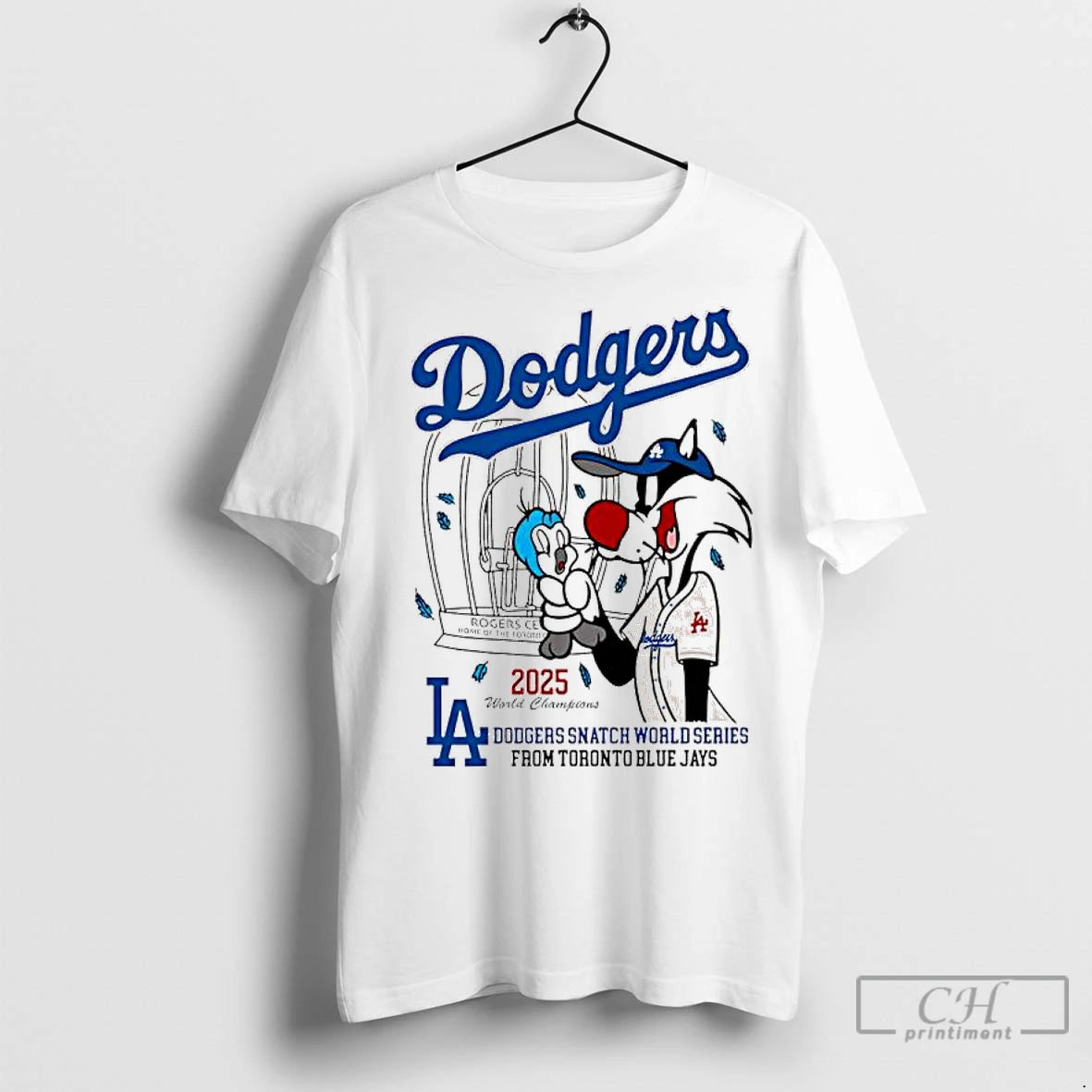 Premium La Dodgers Snatch World Series From Toronto Blue Jays Mascot 2025
