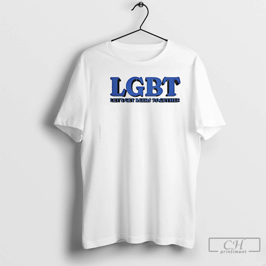Premium Lgbt Lets Get Beer Together Funny