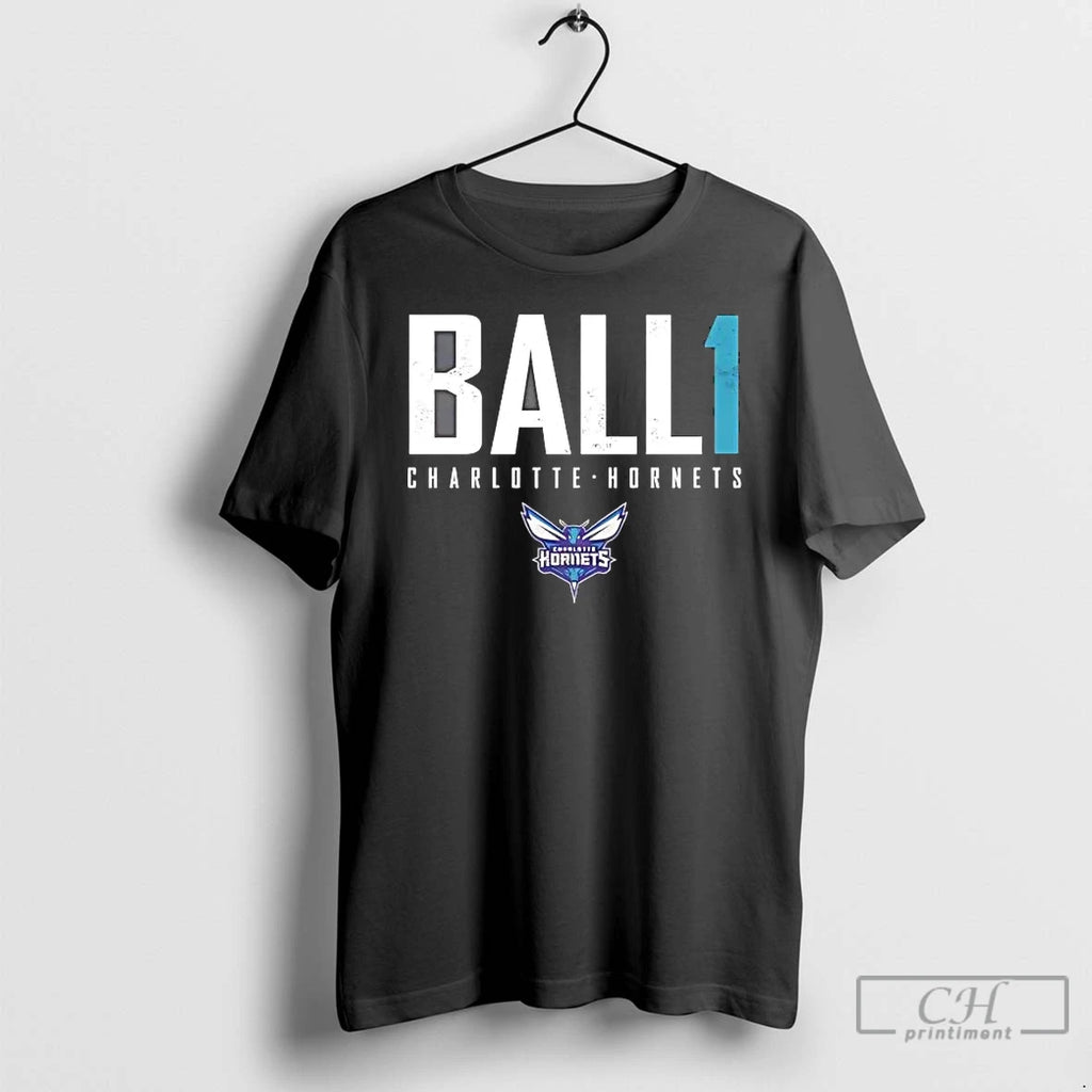 Premium Lamelo Ball 1 Charlotte Hornets Basketball Name And Number