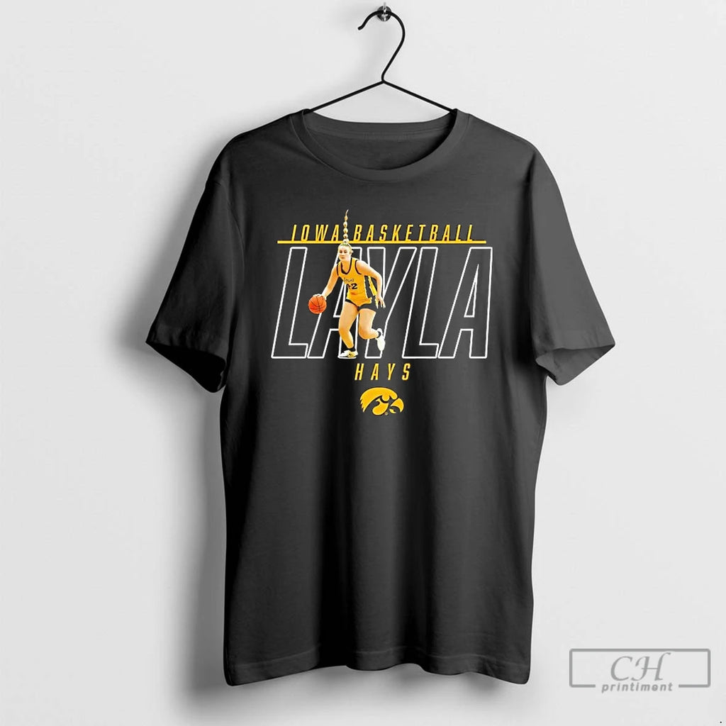 Premium Layla Hays Illustrated Iowa Basketball
