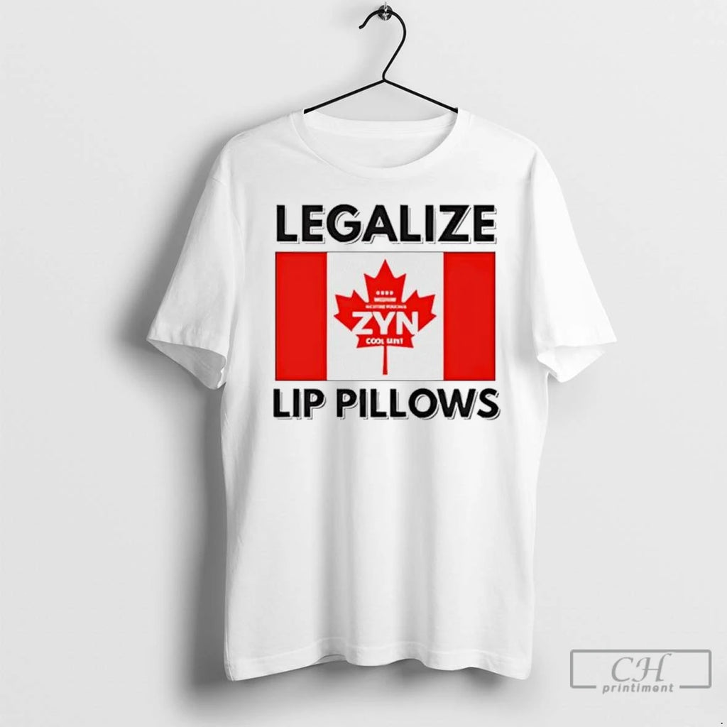 Premium Legalize Lip Pillows Zyn Canadian Flag