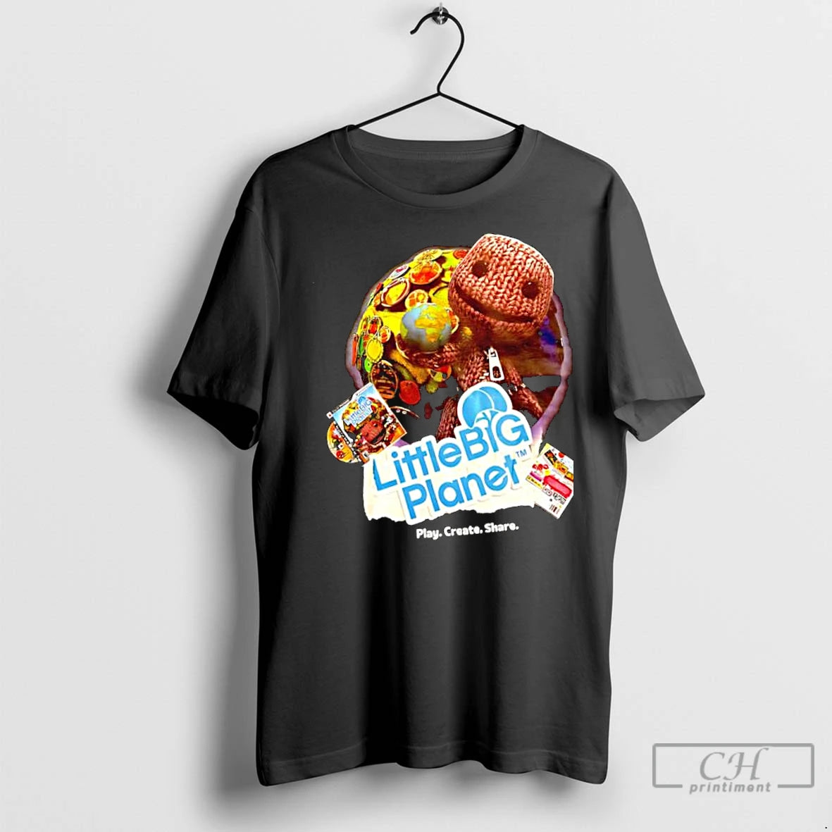 Premium Littlebigplanet Video Game Series Vintage Graphic