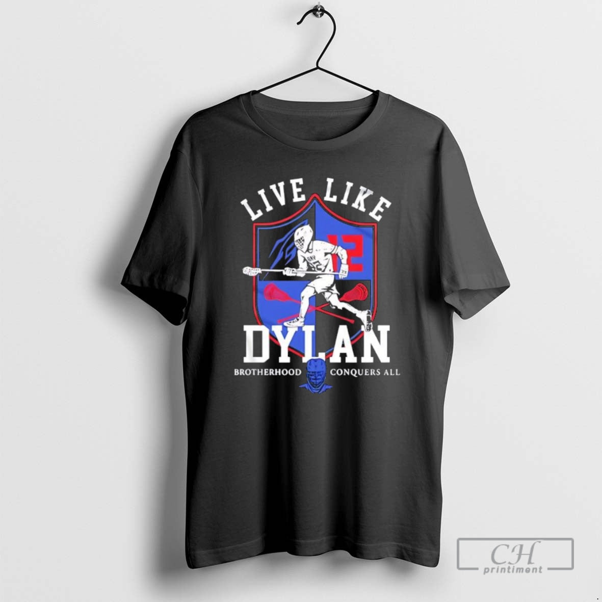 Premium Live Like Dylan Veselic Brotherhood Conquers All Black Shirt Sweater