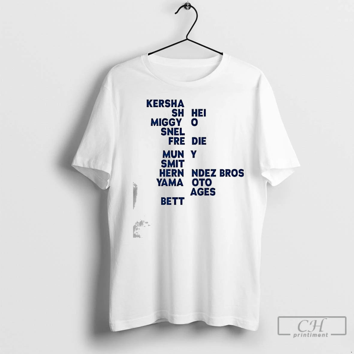 Premium Los Angeles Baseball World Champs Acrostic