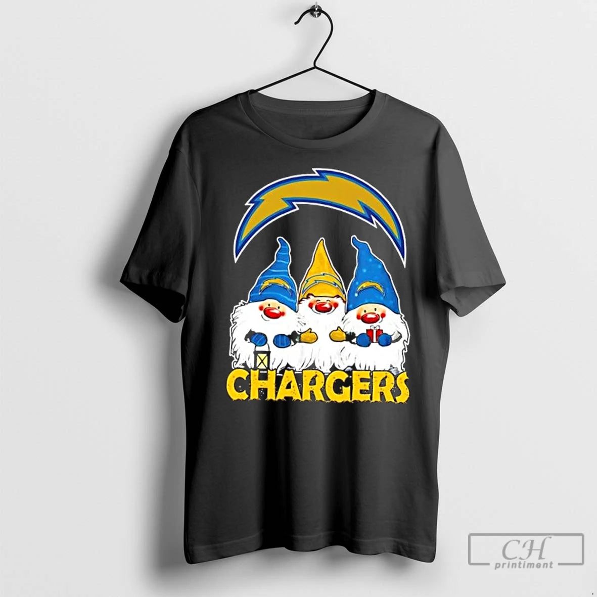 Premium Los Angeles Chargers X Gnomes Xmas Christmas