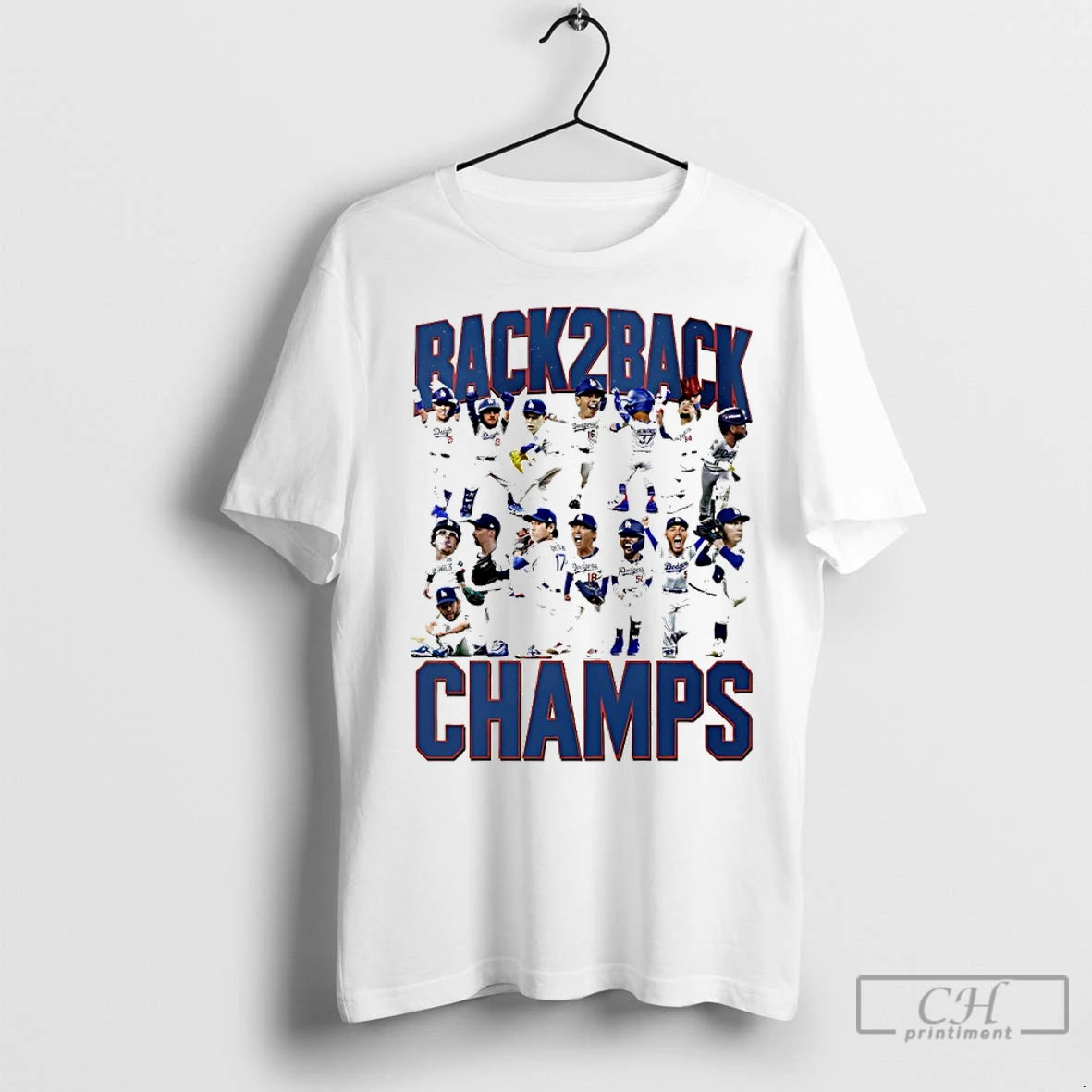 Premium Los Angeles Dodgers Back2back Mini Champs Graphic