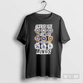 Premium Los Angeles Dodgers These Are A Few Of My Favorite Rings Black Shirt Sweater