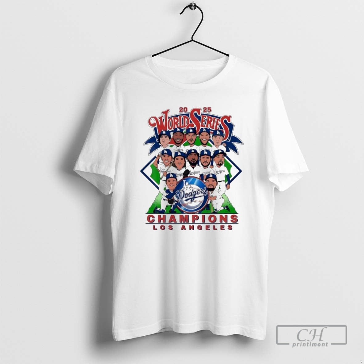 Premium Los Angeles Dodgers World Series Champions Baby Cartoon Shirt Sweater