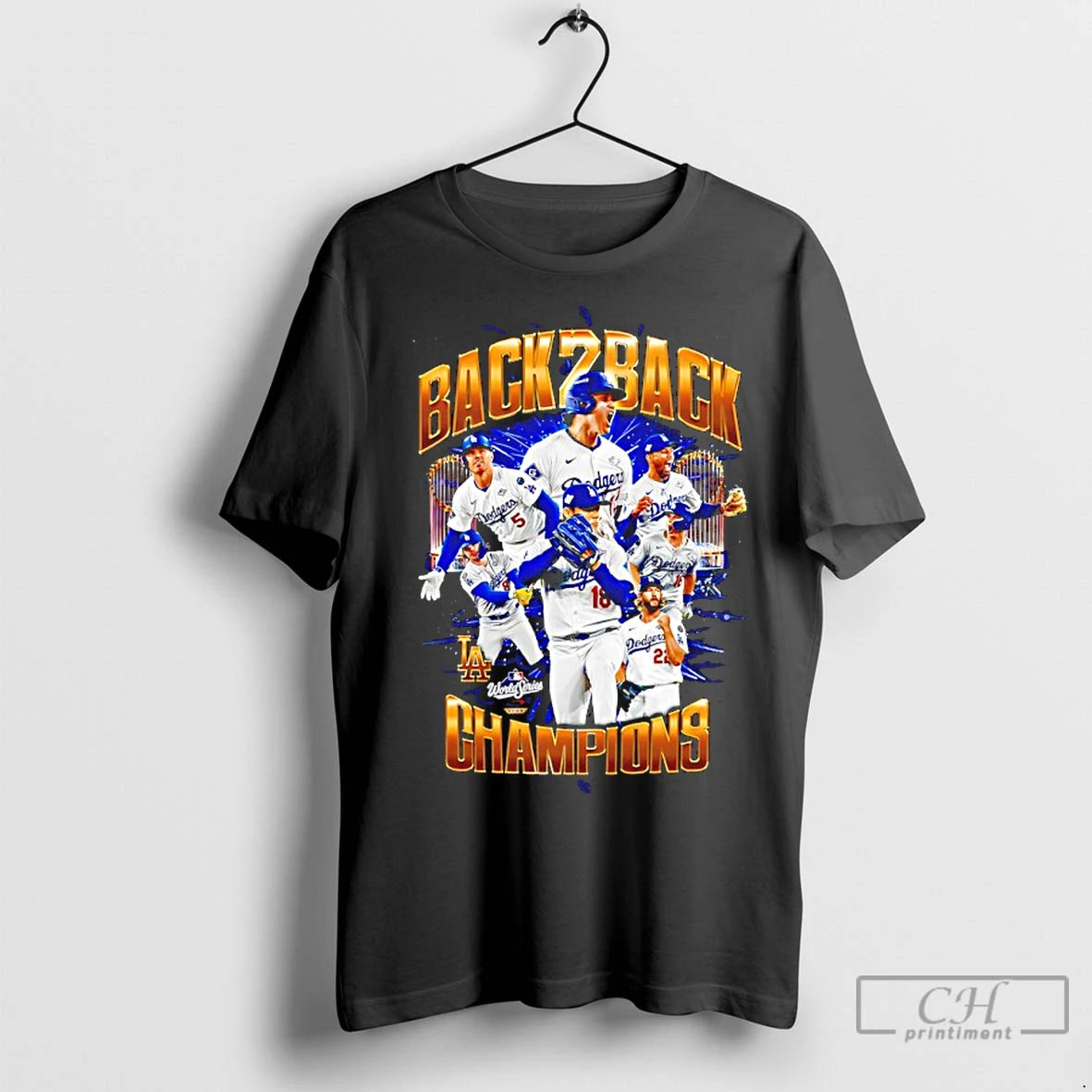 Premium Los Angeles Dodgers Back To Back 2025 World Series Champions Graphic