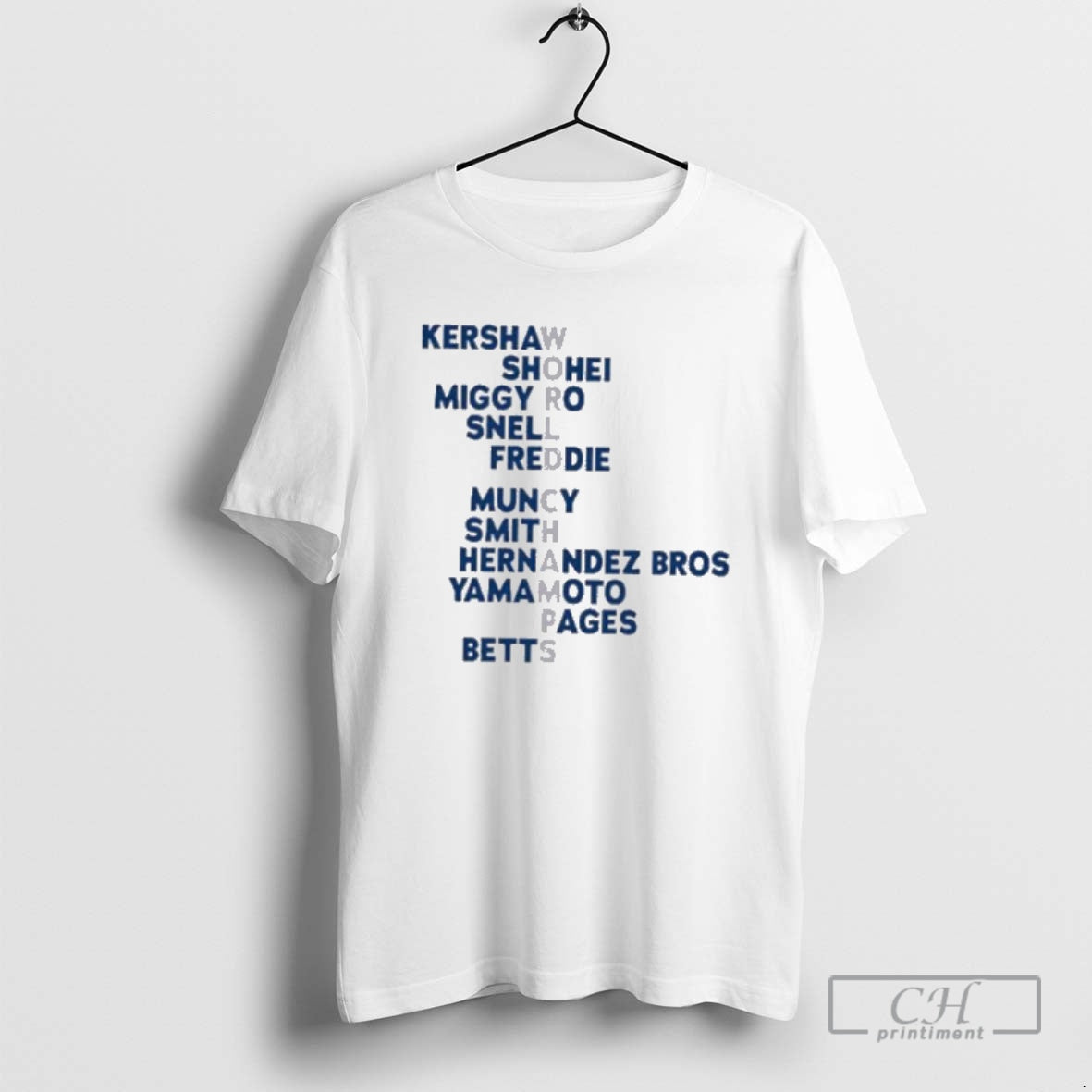 Premium Los Angeles Dodgers World Champs Acrostic Shirt Sweater