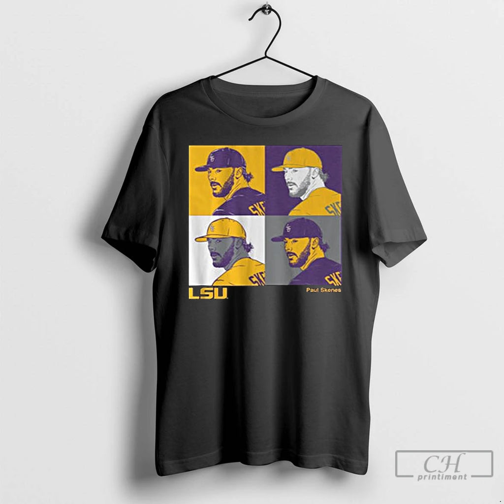 Premium Lsu Baseball Paul Skenes Collage Panels