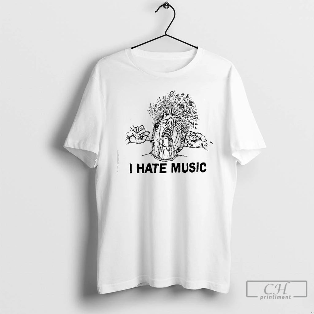 Premium Maggot Death I Hate Music Graphic