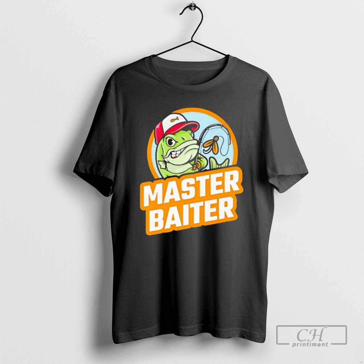 Premium Master Baiter Bass Fishing Angler Shirt Sweater