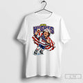 Premium Mens Hockey Usa Golden Goal Jack Hughes Caricature