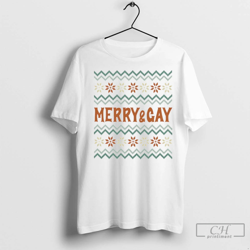 Premium Merry And Gay Ugly Christmas 2025