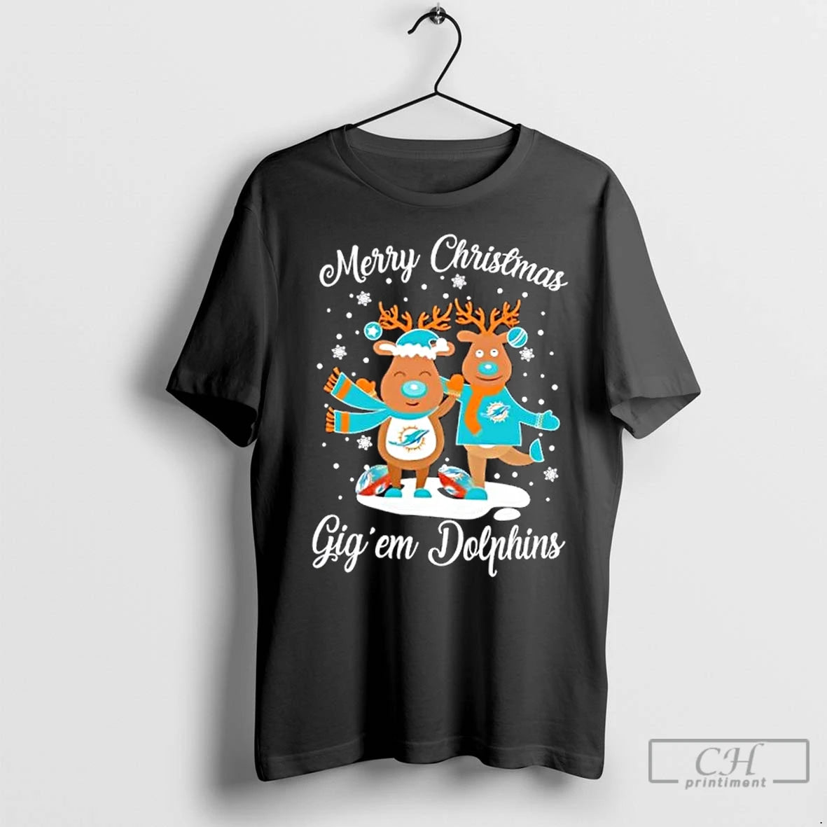 Premium Merry Christmas Gig Em Miami Dolphins