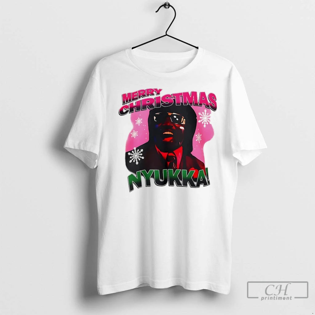 Premium Merry Christmas Pinky Nyukka 2025 Graphic