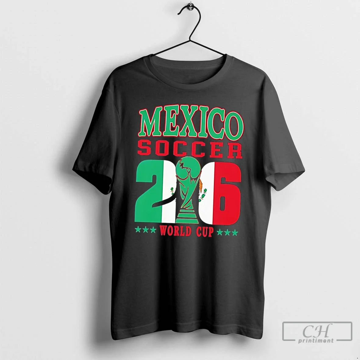 Premium Mexico Soccer 2026 World Cup Flag Tee Unisex , , , Long Sleeve Tee