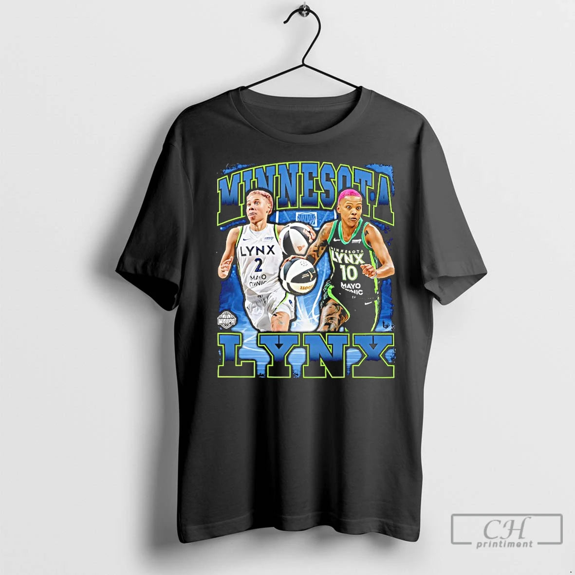 Premium Minnesota Lynx Courtney Williams And Natisha Hiedeman Player Graphic
