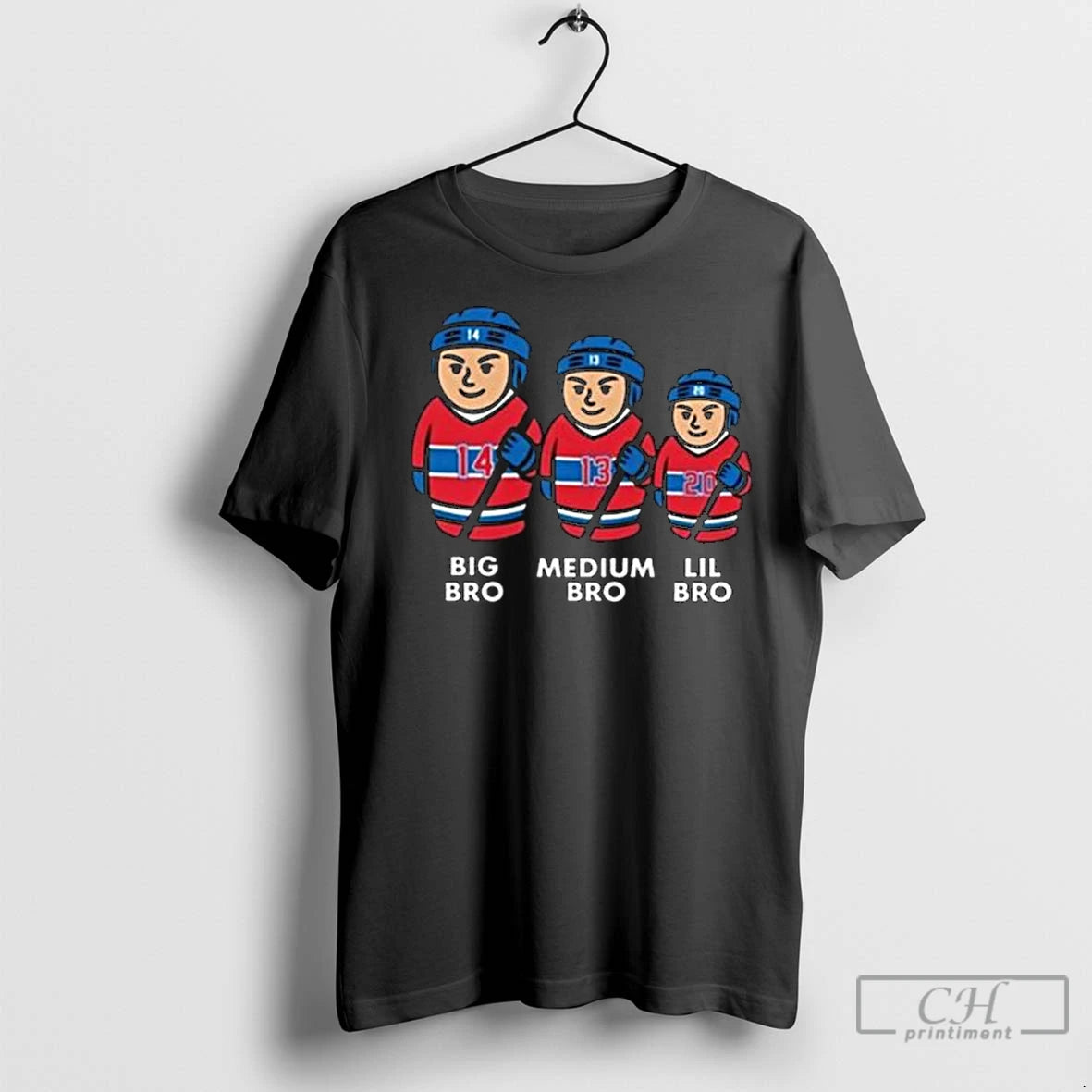 Premium Montreal Canadiens 3 Bros Long Sleve