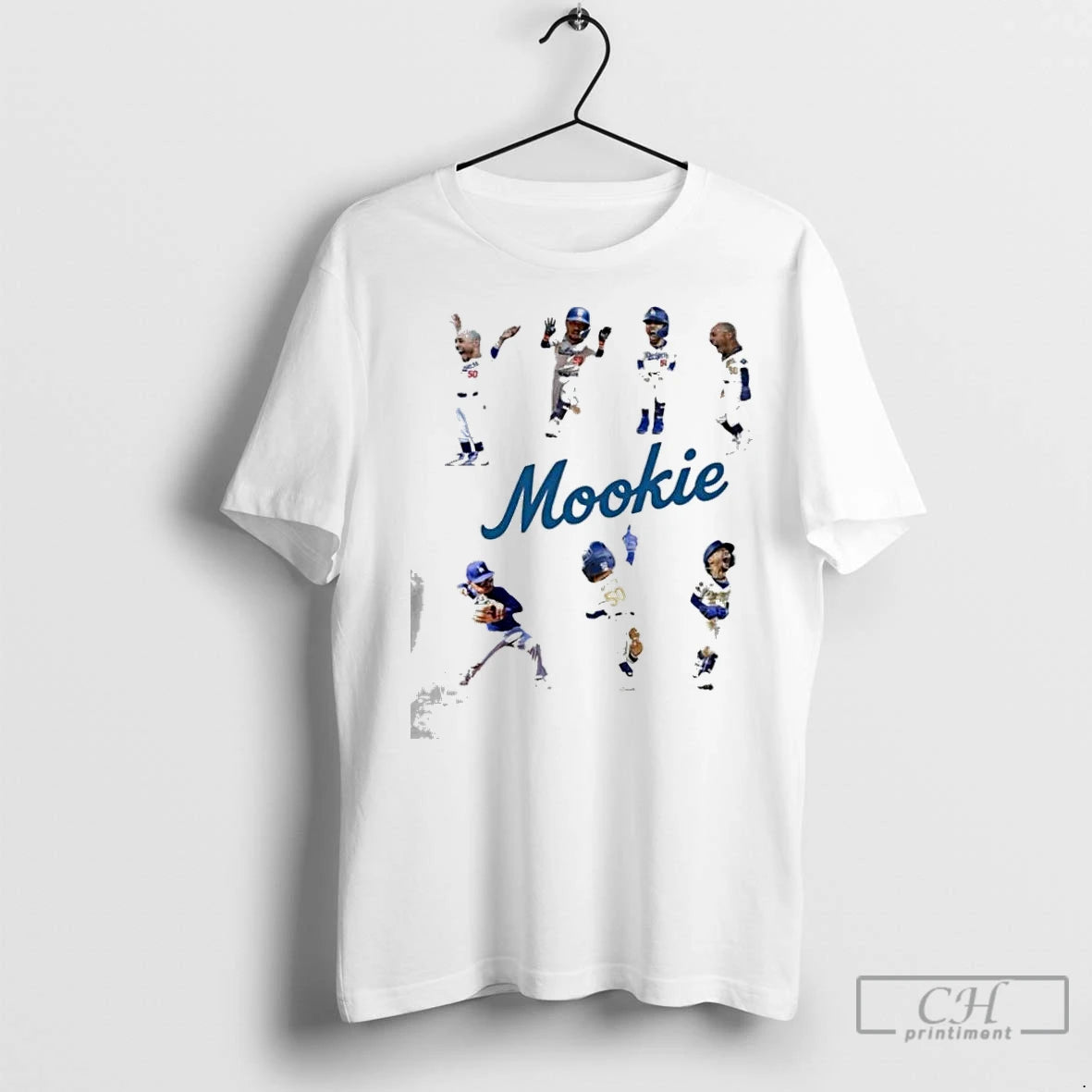 Premium Mookie Angeles Dodgers Player Natural Moment