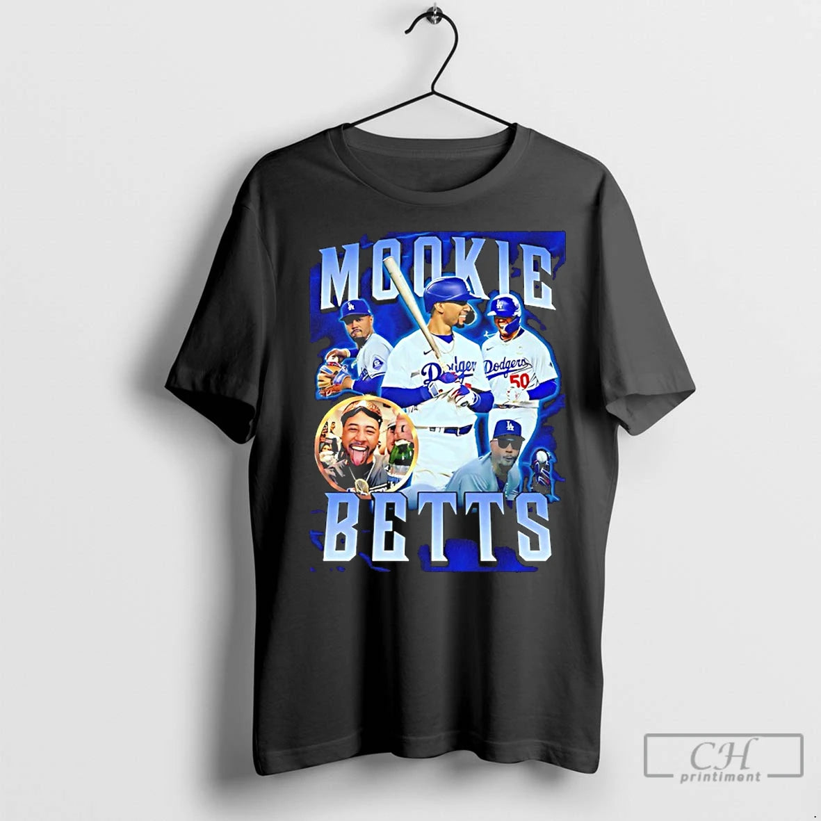 Premium Mookie Betts Los Angeles Dodgers 2025 World Champs 90s Bootleg