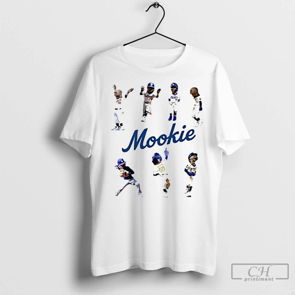 Premium Mookie Betts Los Angeles Dodgers Player Natural Moment