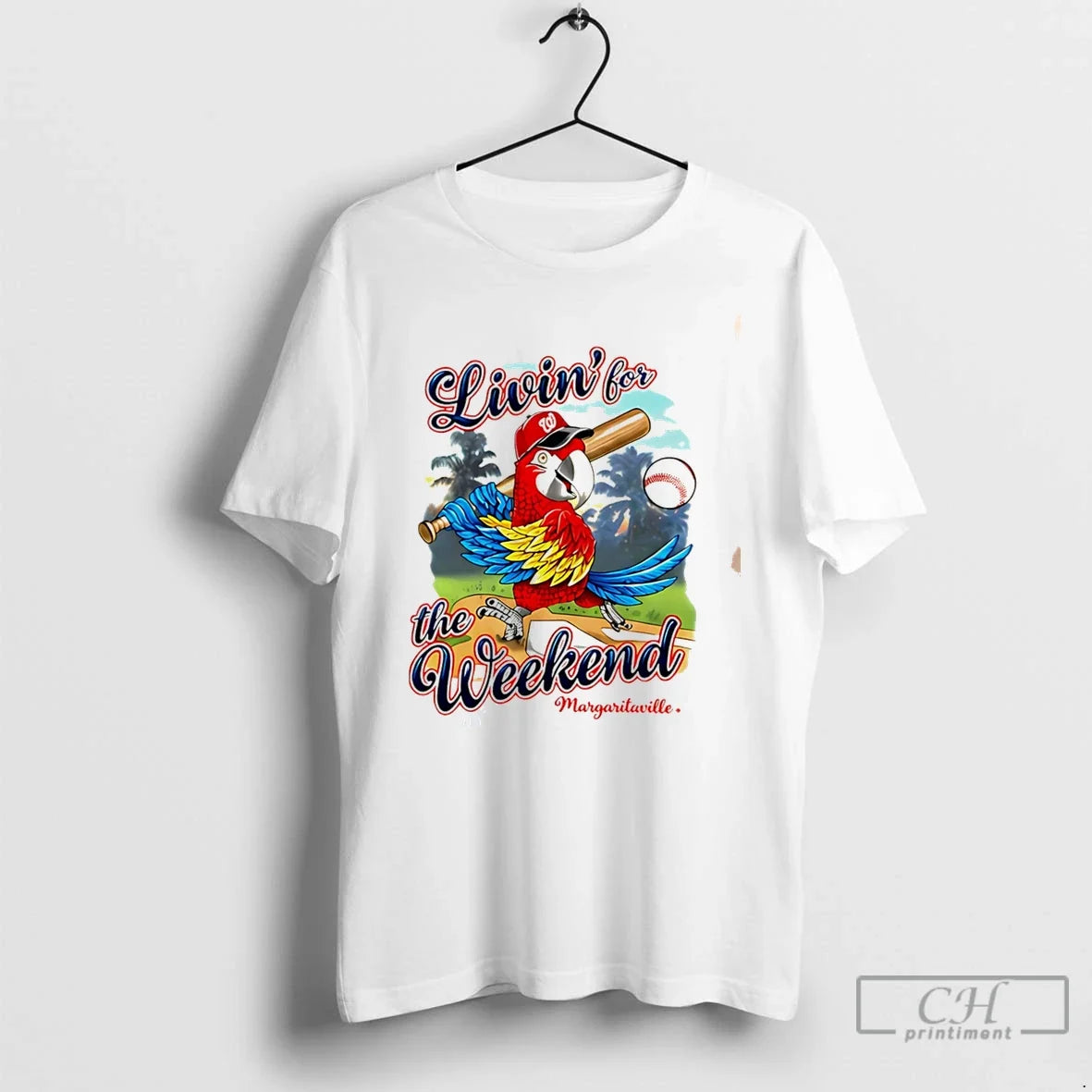 Premium Nationals Margaritaville Night Livin For The Weekend Tee Unisex , , , Long Sleeve Tee