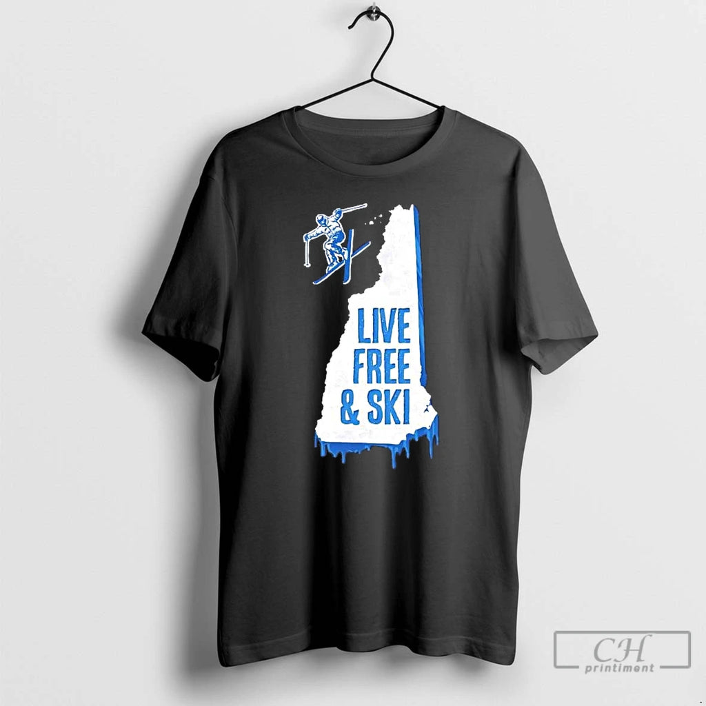 Premium New Hampshire Live Free And Ski