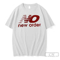 Premium New Order Band Merch Red Logo Apparel New Order Unisex , , , Long Sleeve Tee