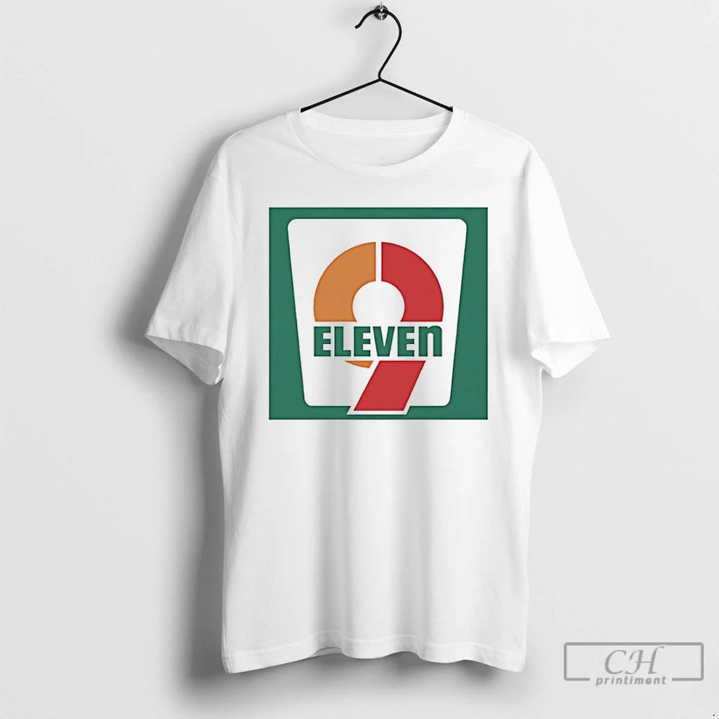 Premium Nine Eleven 7 Eleven Parody Logo