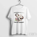Premium No Propaganda Will Make Me Lose My Humanity Rabbit Vs Snake Tee T Shirts Unisex , , , Long Sleeve Tee